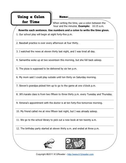 28 Semicolons And Colons Worksheet Worksheet Resource Plans
