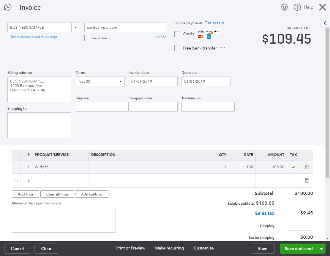 Automated Sales Tax in QuickBooks Online K2 Enterprises