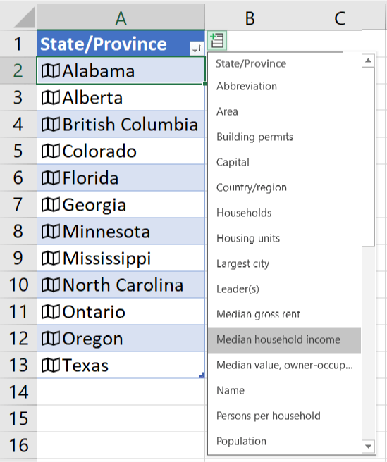Working with Stock and Geography Data Types in Excel K2 Enterprises