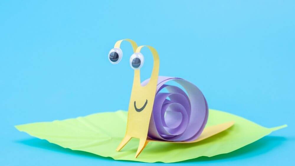 How to Make a Paper Snail Moving Toys for Kids K4 Craft Community