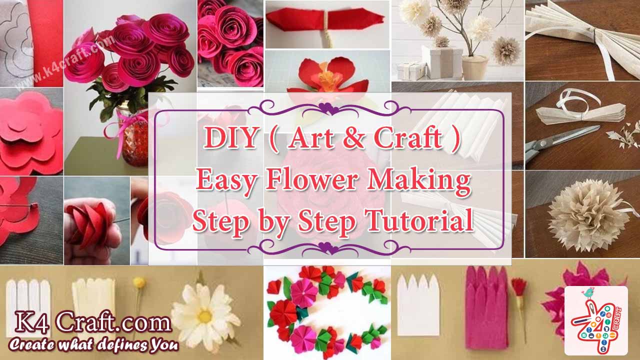 Flower Making Step By Step Outlet