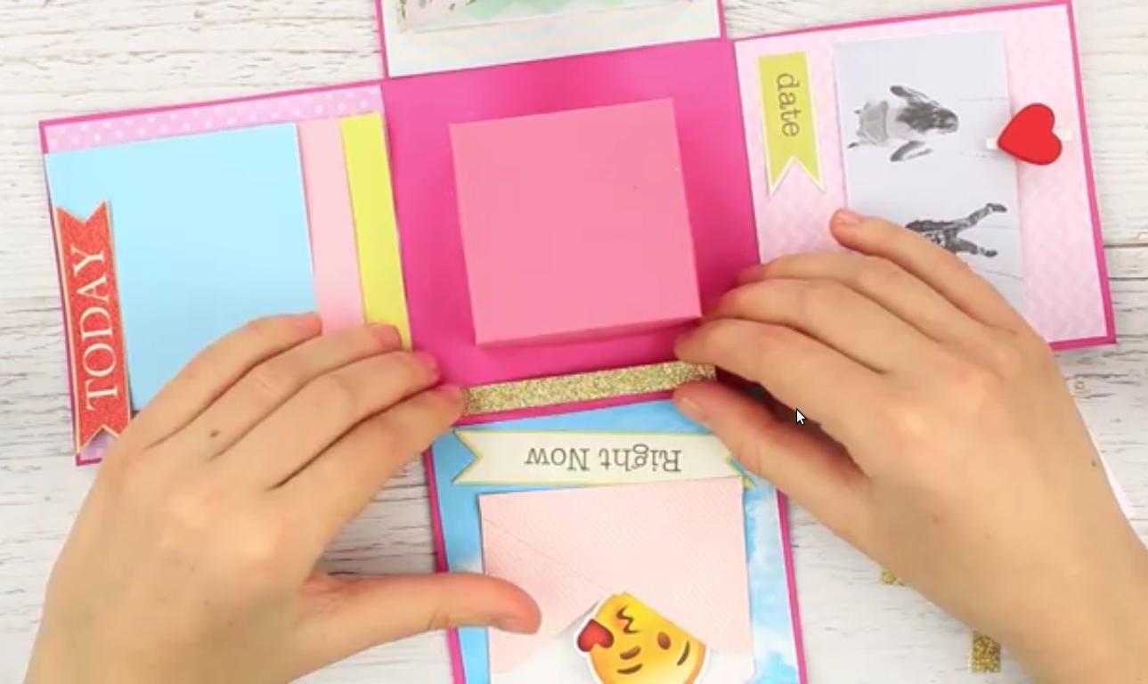 DIY Exploding Box for beginners Step by step Instructions K4 Craft