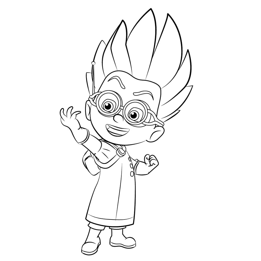Pj Masks Coloring Printable K5 Worksheets