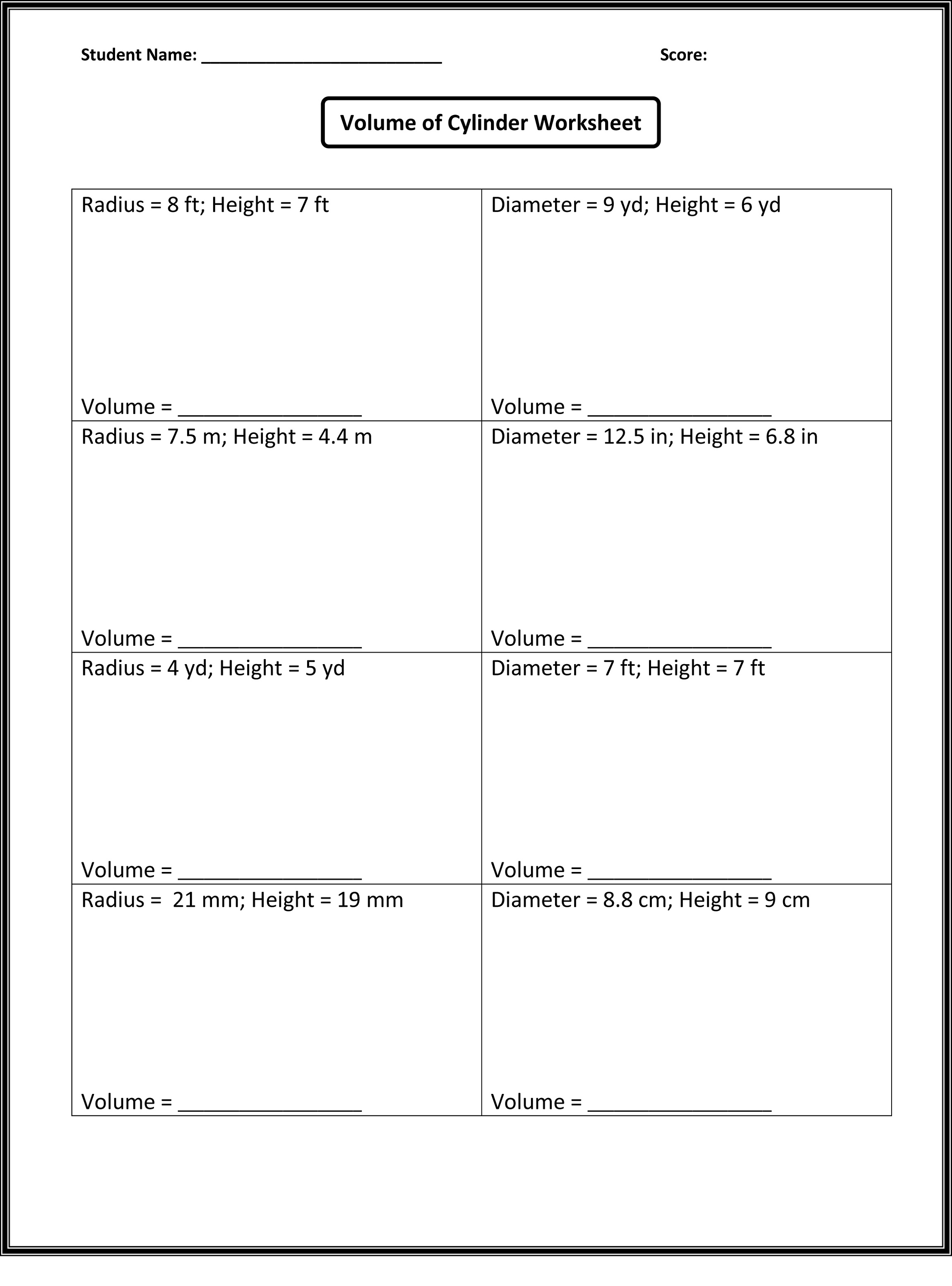 Grade 7 Math Worksheets K5 Worksheets