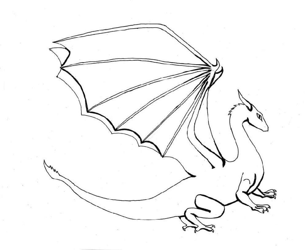 Dragon Coloring Printable K5 Worksheets