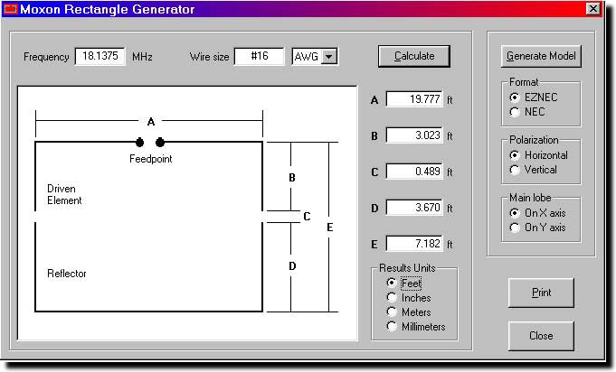 Moxon Beam Antenna Calculator New Images Beam