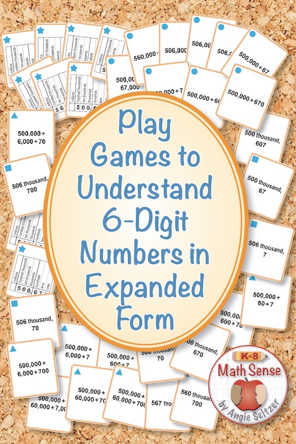 6Digit Numbers in Expanded Form