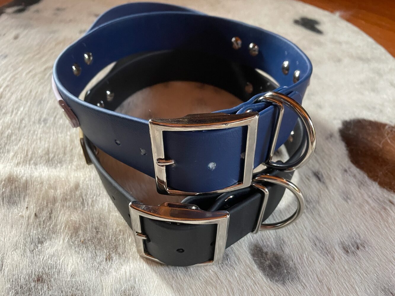 BioThane Collars with Handle 1 1/2 Inch Wide Collars Beta 520 Super