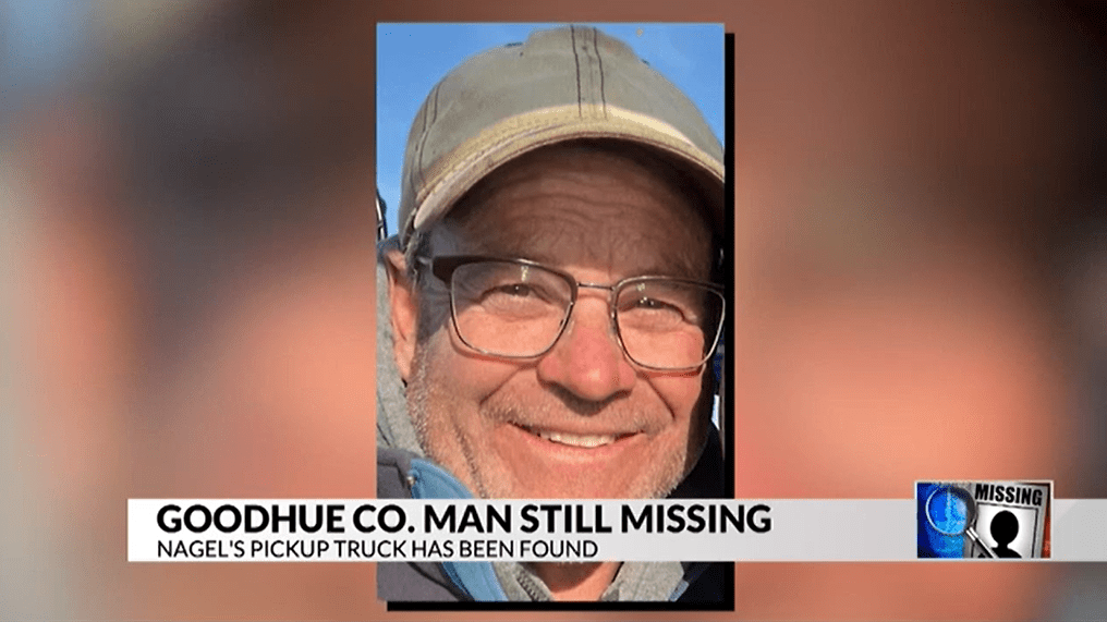 UPDATE Missing Goodhue County man's truck located; Brad Nagel still