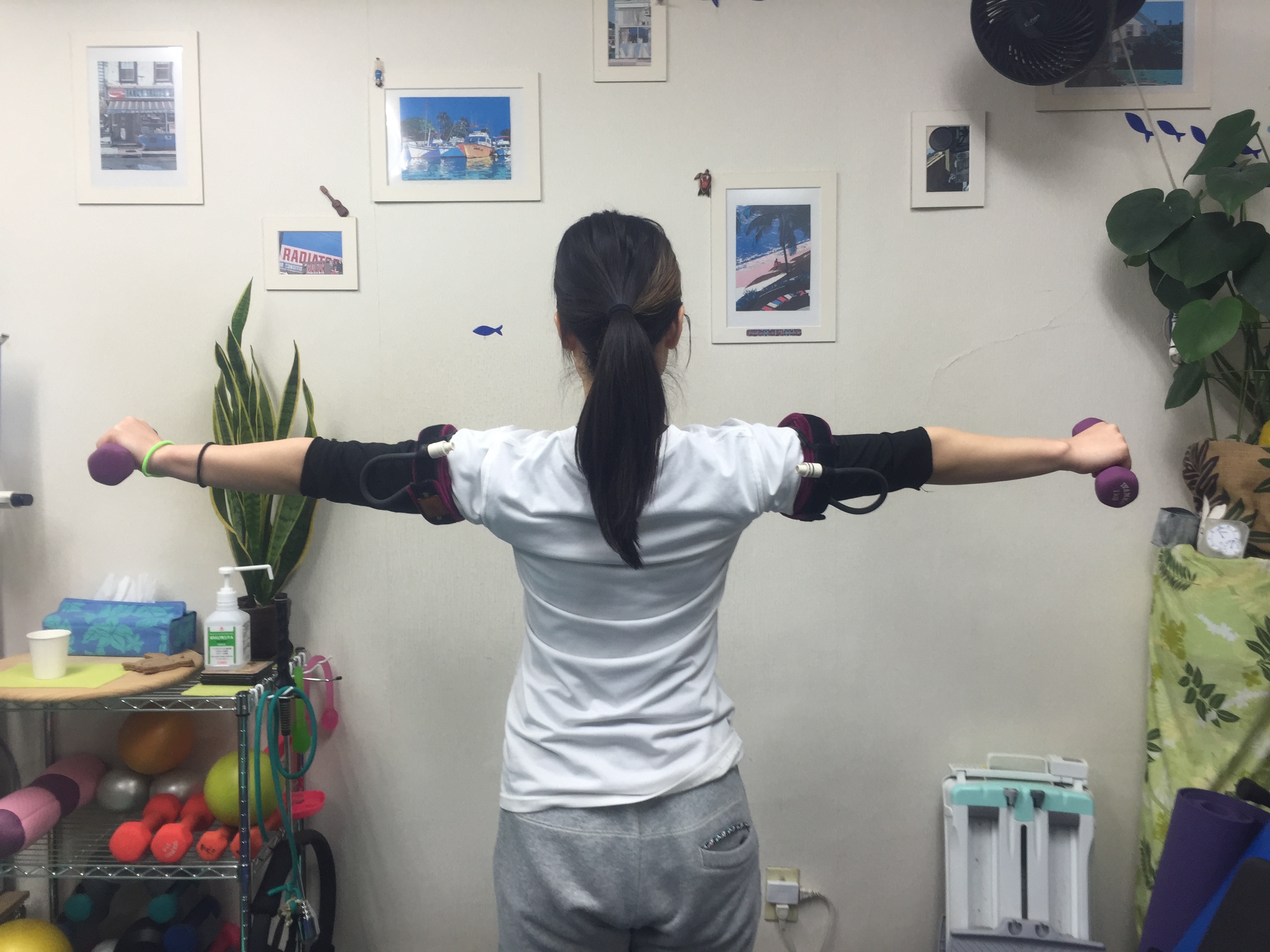 Vd Workout Emeraude Musculation Avec Kaatsu Et Barre Au Sol