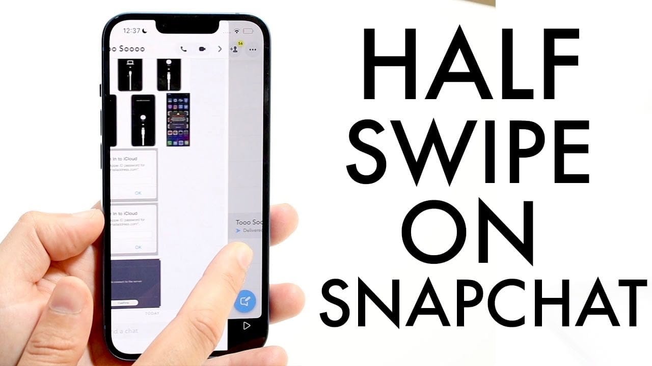 How to HalfSwipe on Snapchat in 2023 ? kabiraaz Tech News, Latest