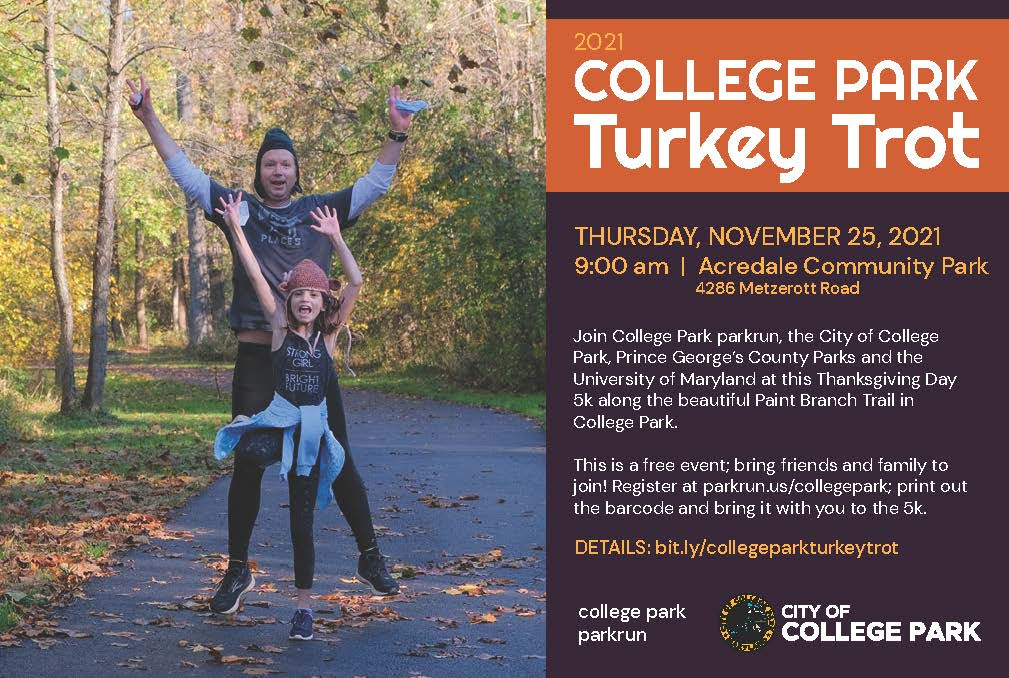 College Park Turkey Trot Kabir Cares