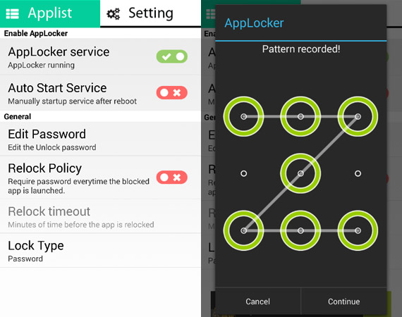 Apps Android para bloquear aplicaciones Kabytes