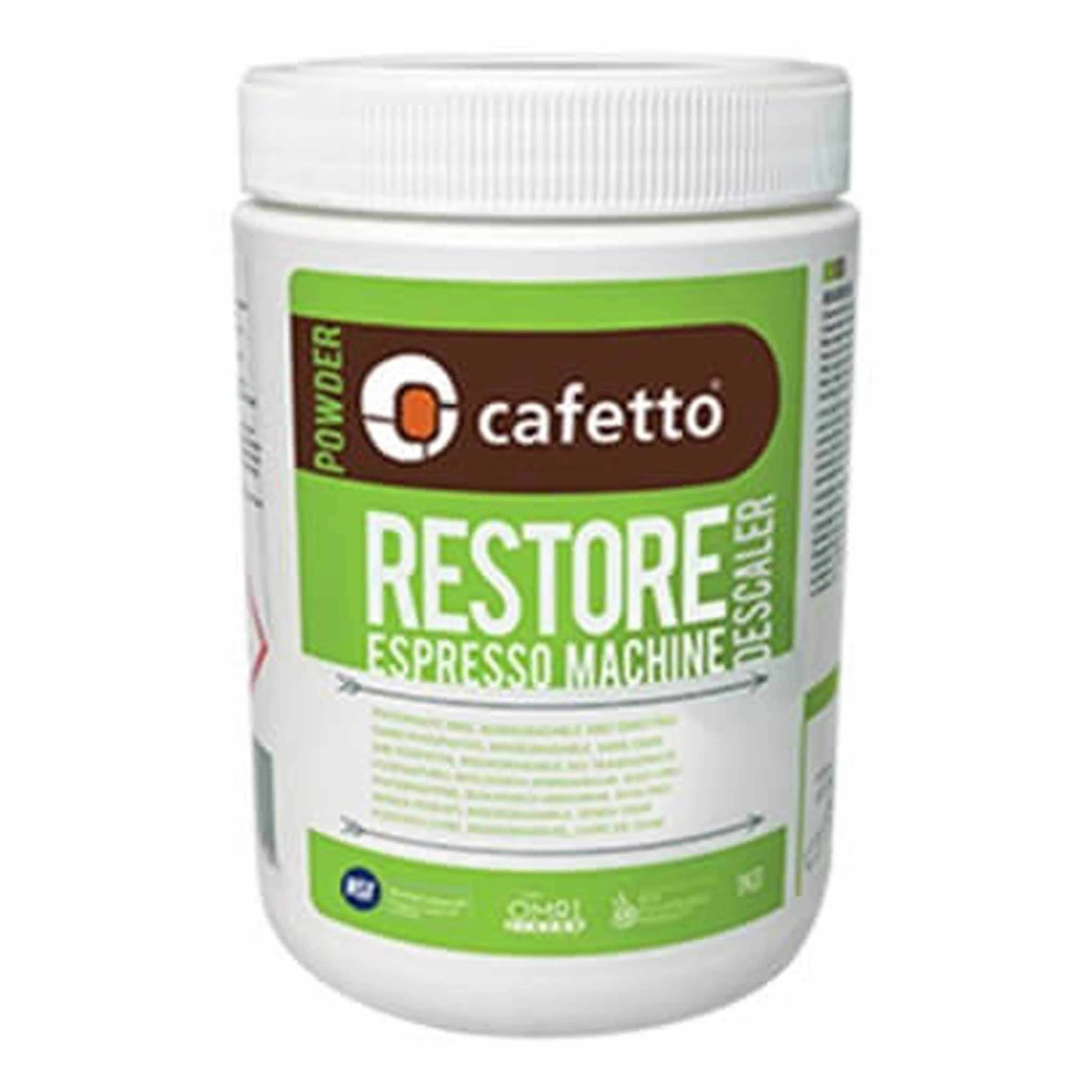 Cafetto Restore Espresso Machine Descaler Powder 1kg KaffeBox.no