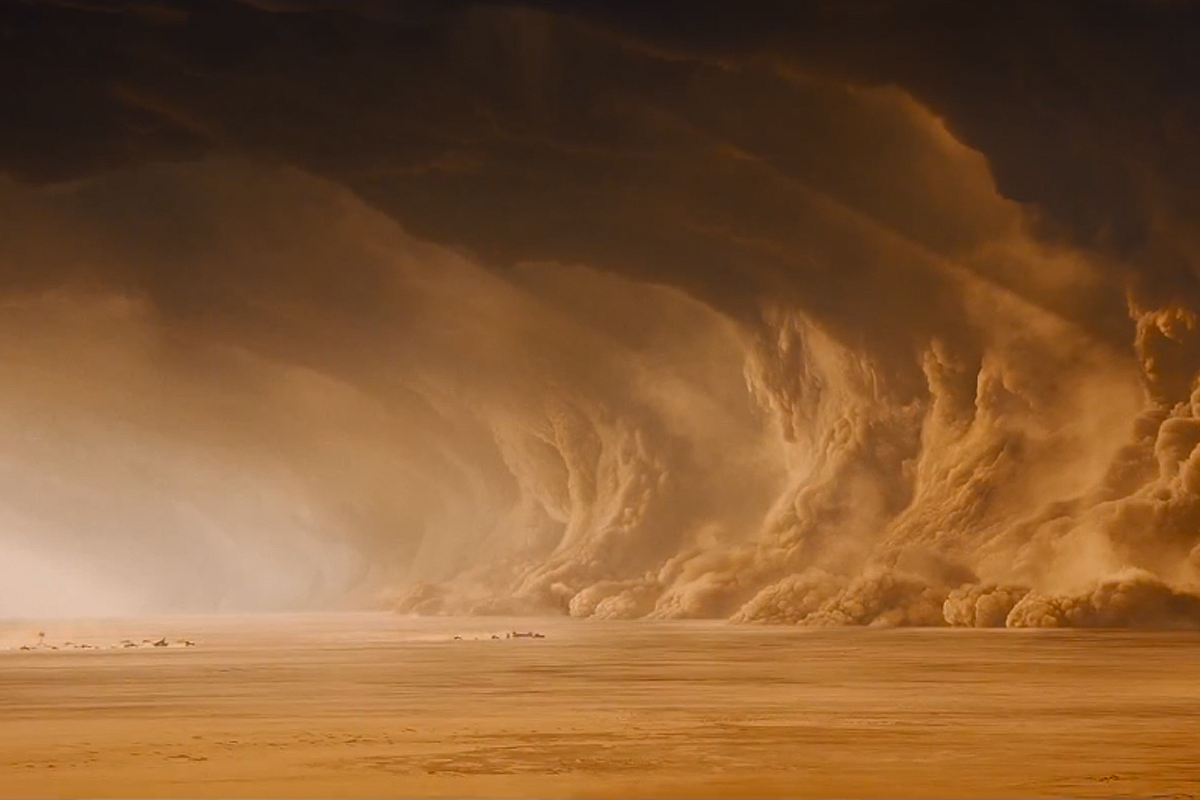 Dust Cloud Storm Desert Kafkaesque