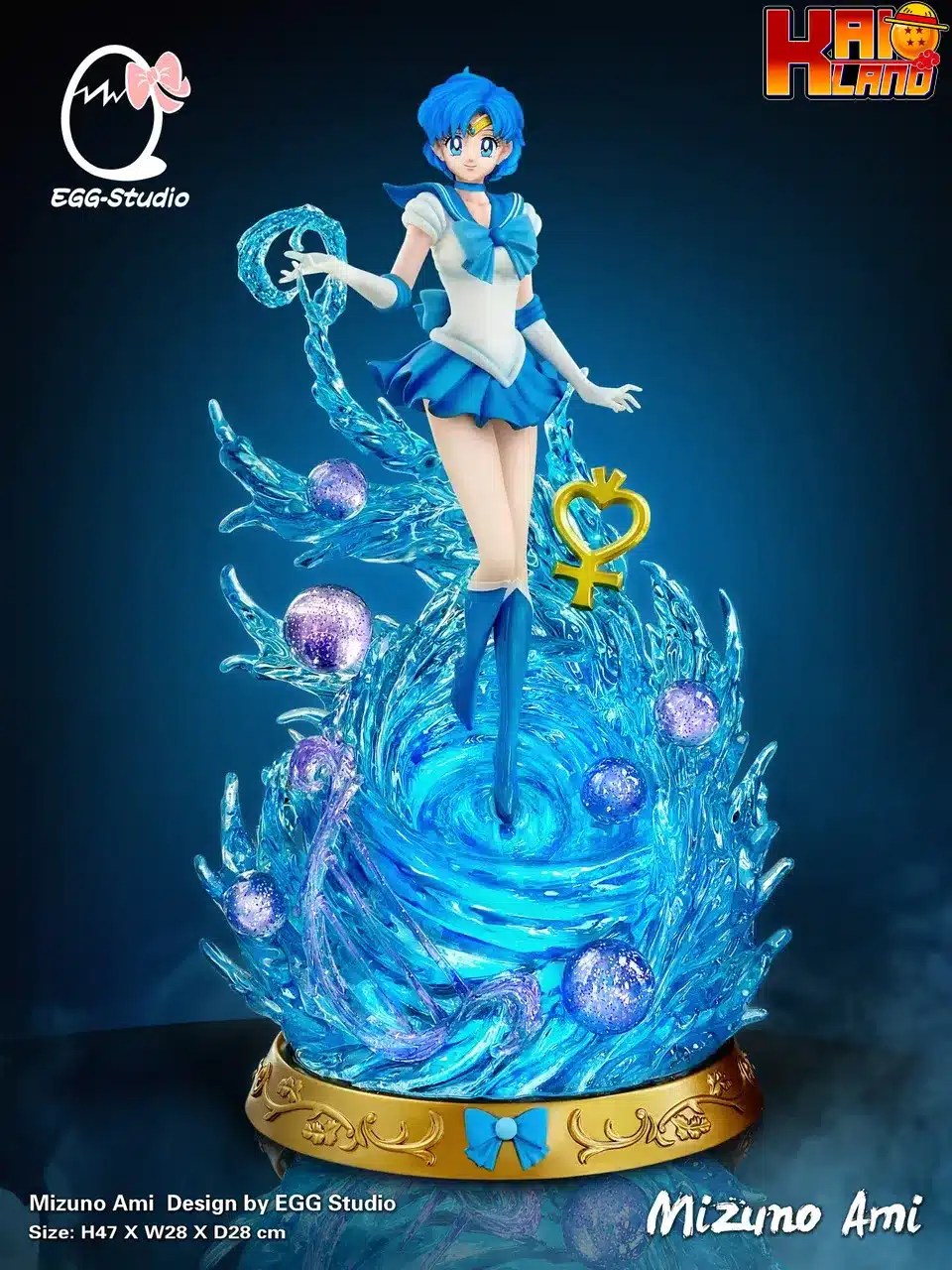 Sailor Moon EGG Studio Sailor Mercury Resin Statue Kaioland