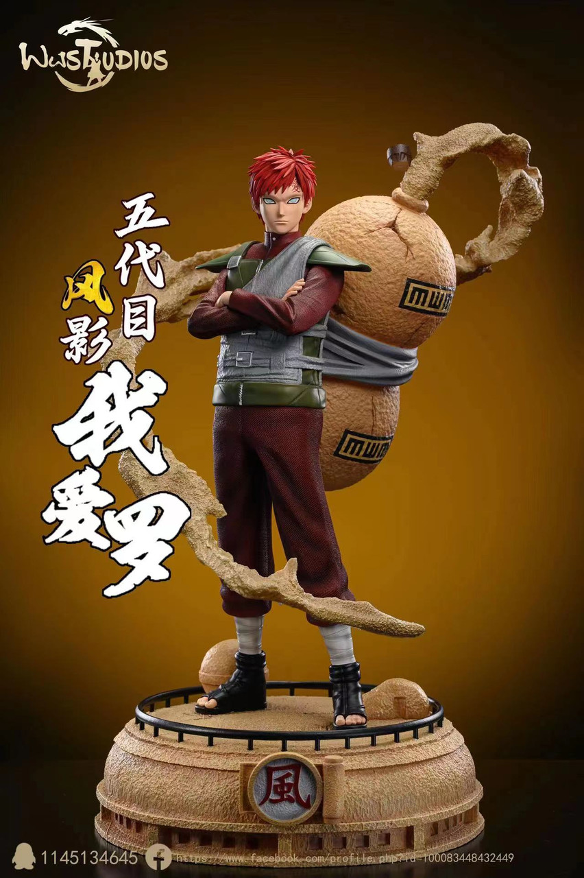 Naruto WW Studio Gaara Resin Statue Kaionation