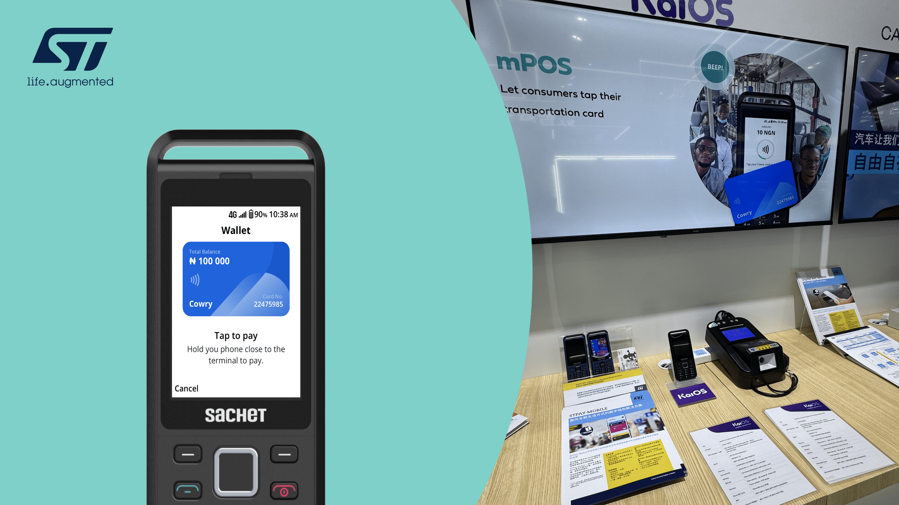 KaiOS collaborates with STMicroelectronics to Bring Mobile Tap&Go for