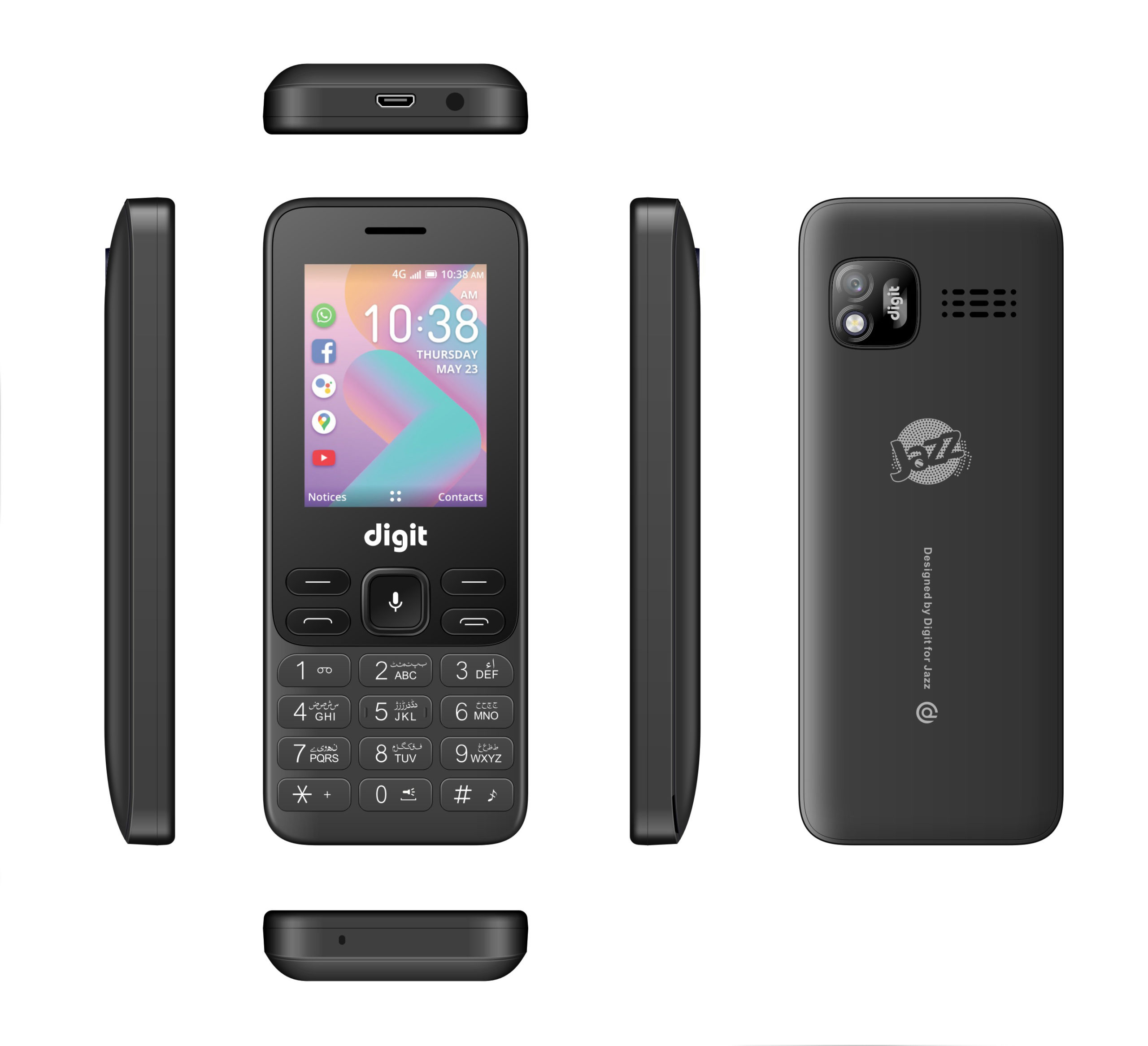 Jazz Digit 4G Music KaiOS