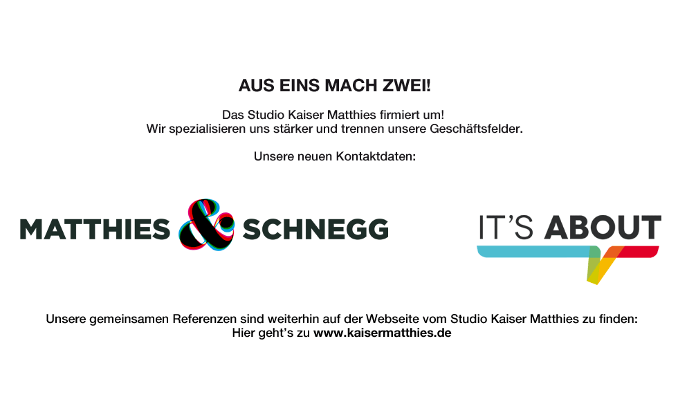 AUS EINS MACH ZWEI