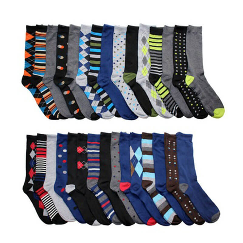 Cheap mens custom dress socks for wholesale Custom made fashion socks