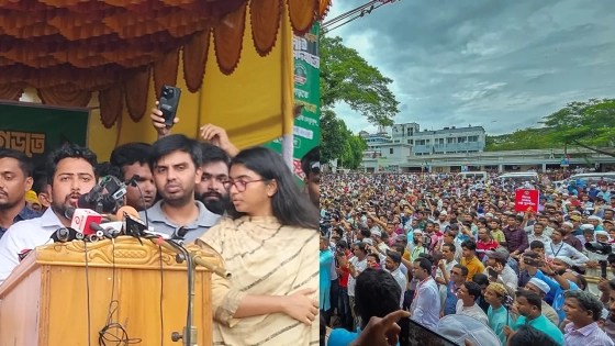 যে আকাঙ্ক্ষায় ফ্যাসিস্ট হাসিনাকে হটিয়েছি তা আজও বাস্তবায়ন হয়নি : নাহিদ