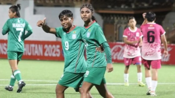 শেষ মুহূর্তের গোলে ভারতকে হারাল বাংলাদেশ
