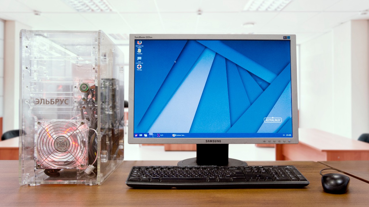 Това е операционната система Astra Linux Special Edition оптимизирана за