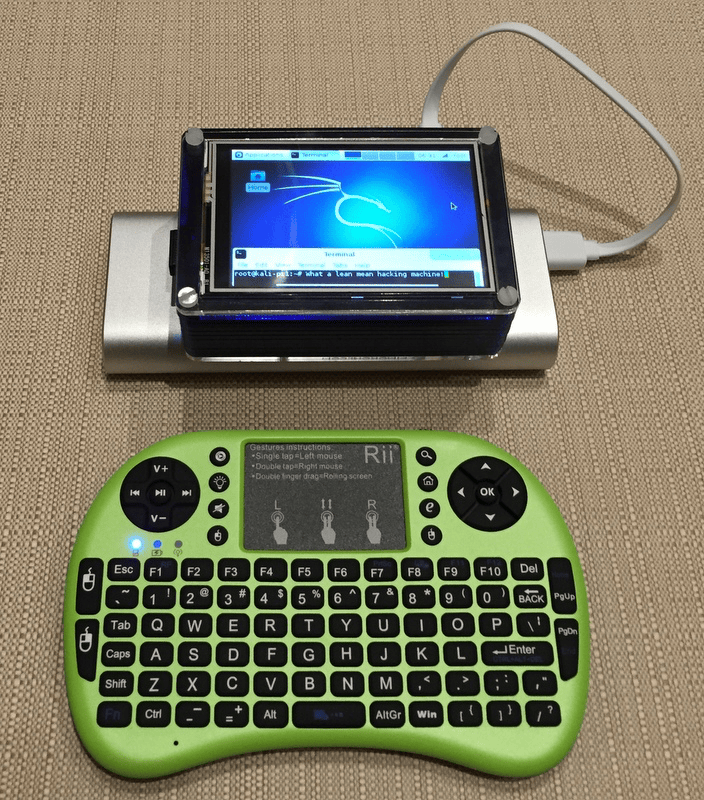 Raspberry Pi Wifi Hacking Device stigman
