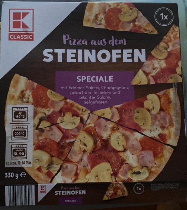 Pizza aus dem Steinofen Speciale K-Classic - kalorie, kJ a nutriční