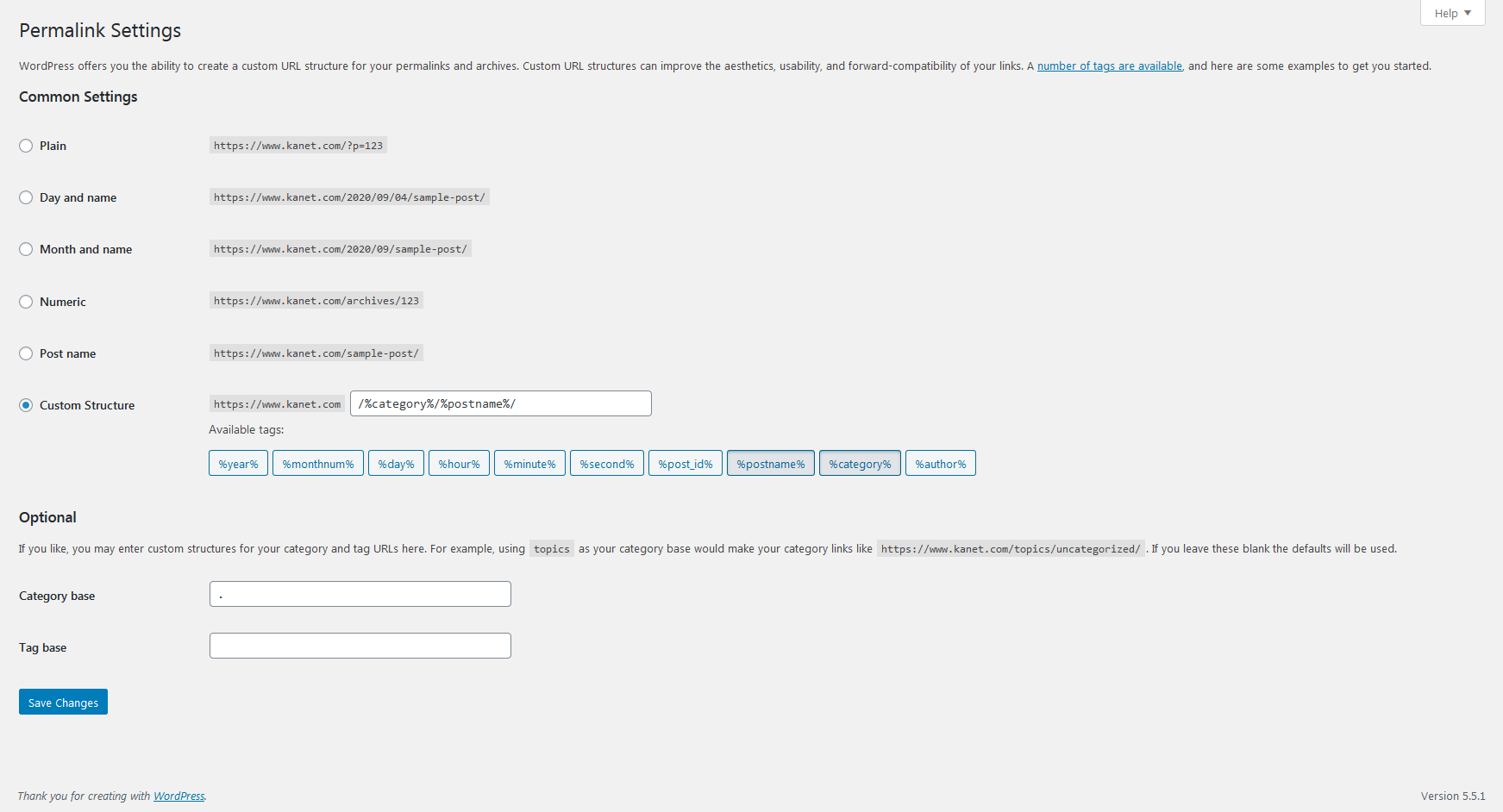 How to strip category base from URL in WordPress  Services