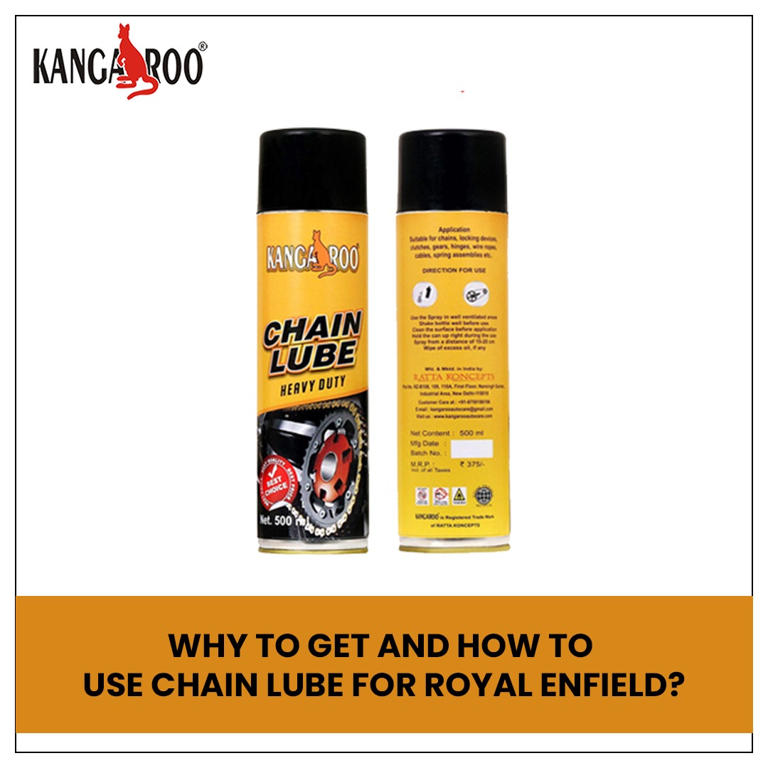 Why to Get and How to Use Chain Lube for Royal Enfield?