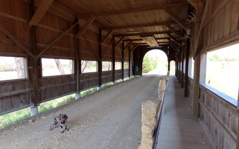 Clock Tower Bridge Jamestown, Kansas