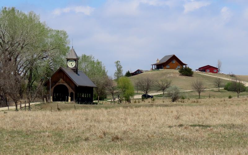 Clock Tower Bridge Jamestown, Kansas