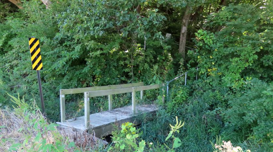 40th Parallel Marker White Cloud, Kansas