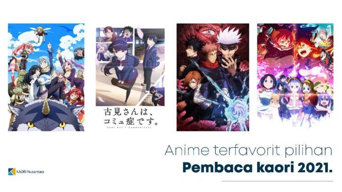 Komisan Teratas, Ini Dia 20 Serial Anime 2021 Terfavorit