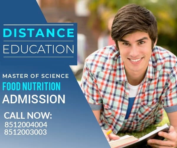 M.sc Food Nutrition Distance education Courses Admission Master of