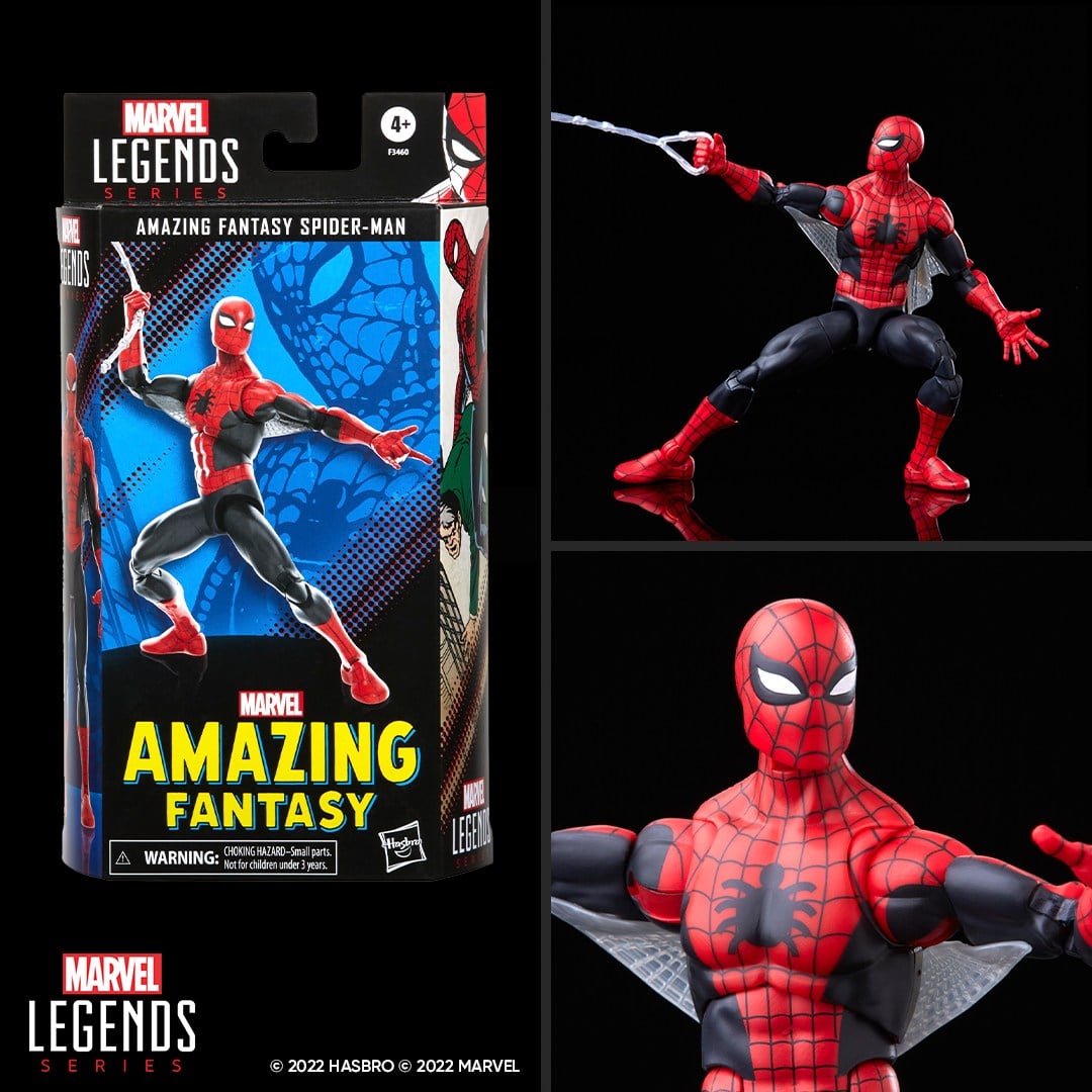 Marvel Legends Amazing Fantasy SpiderMan Kapow Toys
