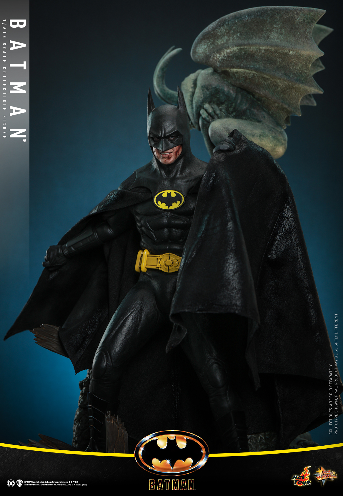 Hot Toys Batman 1989 Batman 1/6 Scale Figure ( Michael Keaton ) Kapow