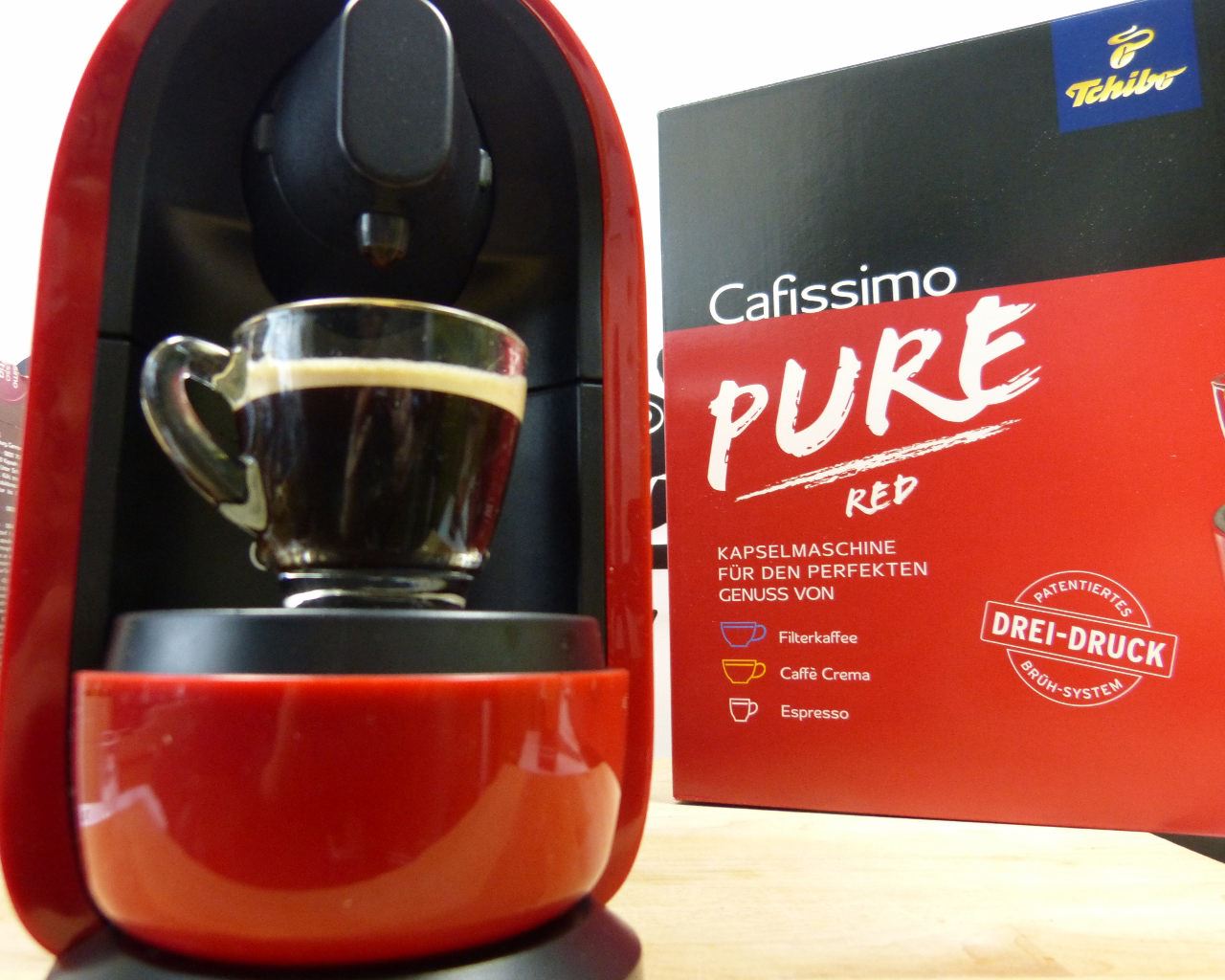 Tchibo Cafissimo PURE im Test
