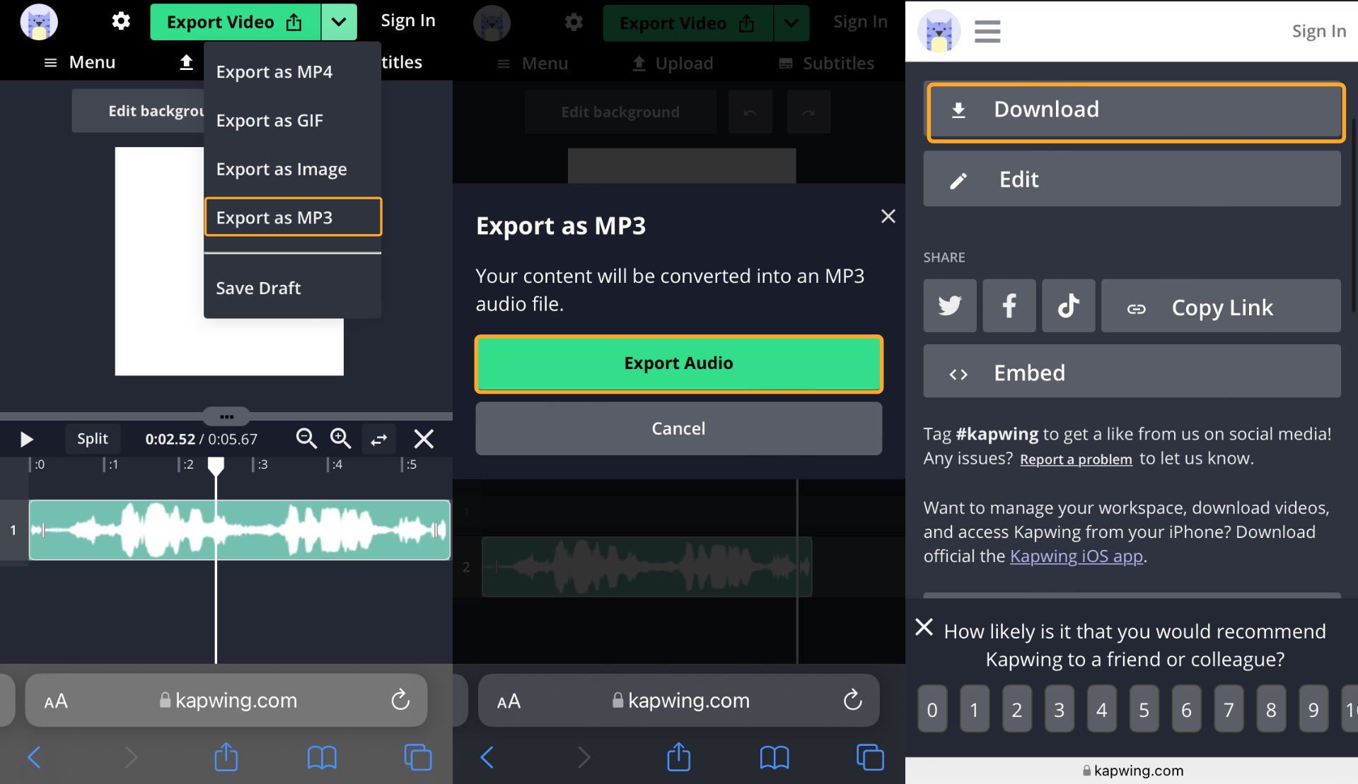 How to Convert Voice Memo to MP3