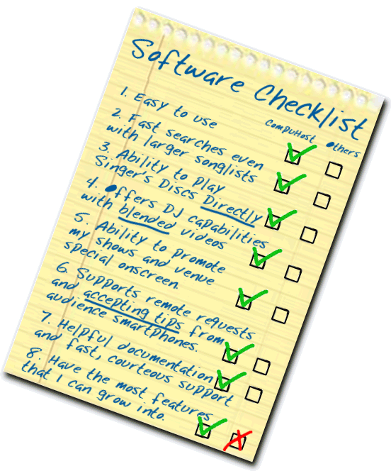 Karaoke Software CompuHost V3 Karaoke Hosting Software