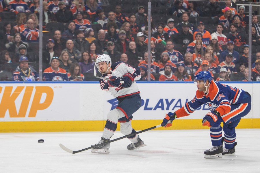 Oilers beat Blue Jackets 41 for 14th straight victory, close within 3