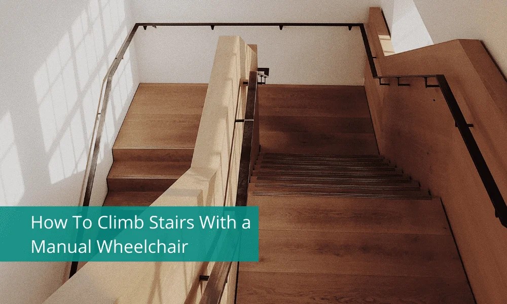 How To Climb Stairs With a Manual Wheelchair KARMA Medical