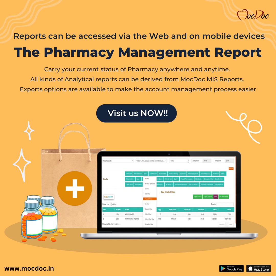 Pharmaceuticals Chennai Pharmacy Inventory Management Software