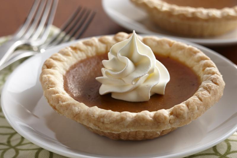 Mini Pumpkin Pies Karo