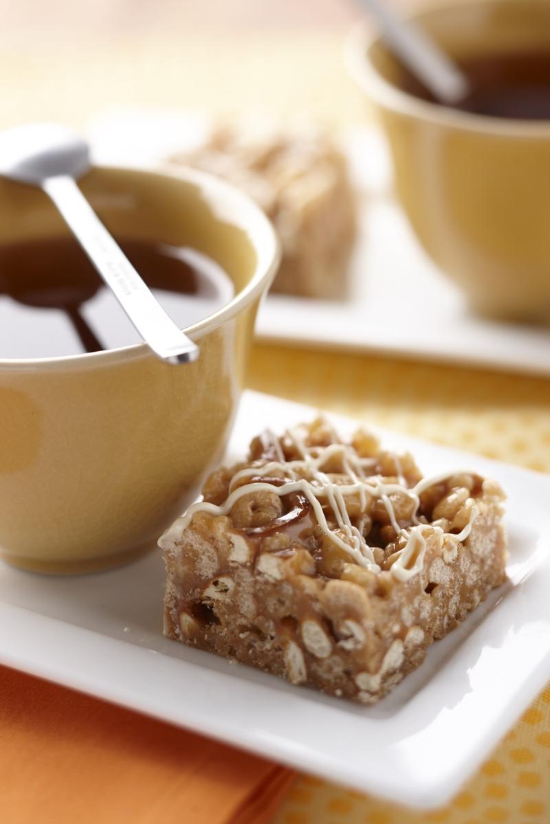 Pumpkinroos (A twist on Scotcheroos) Karo