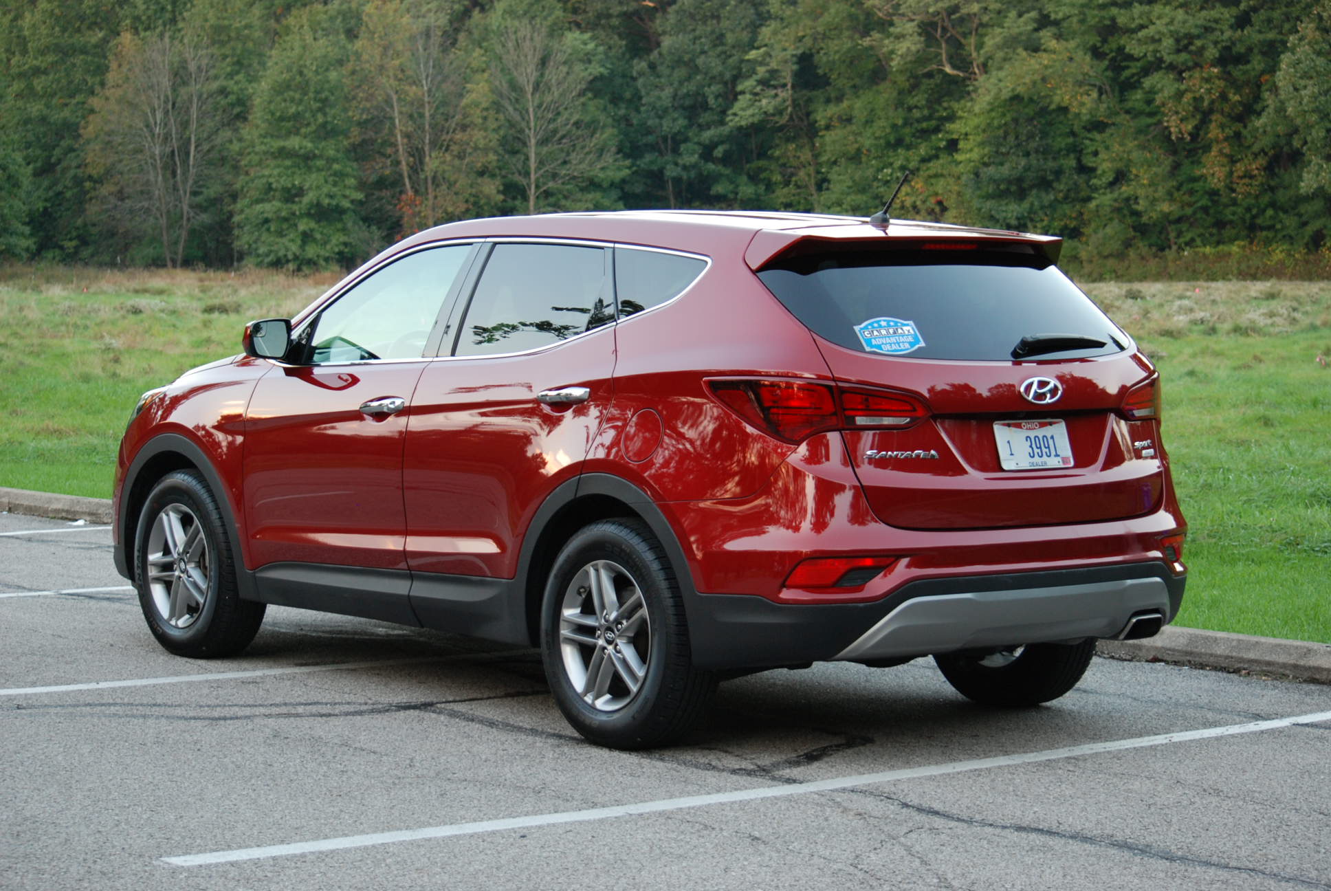 2018 Hyundai Santa Fe Sport Red SOLD! Karr's Cars