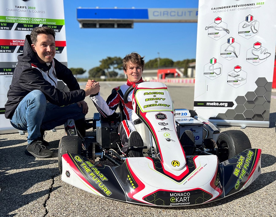Essai kart électrique MEKC EK1 Senior 25kW ça pulse !