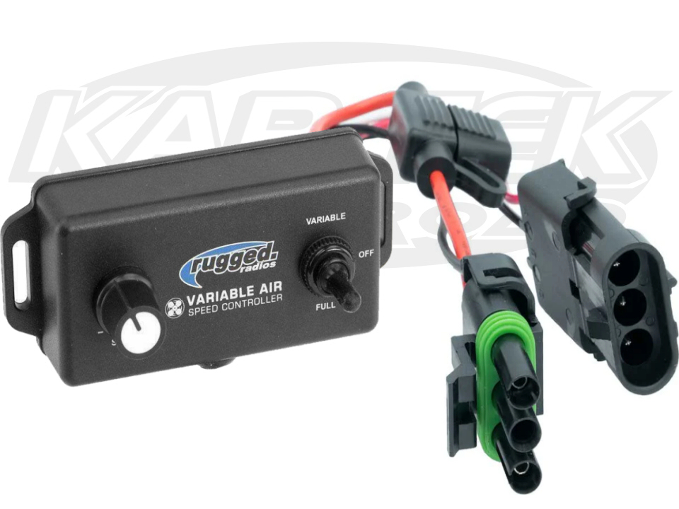 Rugged Radios MACVSC1 Dash Mount Variable Speed Controller With